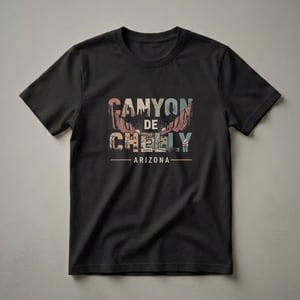 Retro Canyon de Chelly Arizona Graphic T-Shirt for Southwest Travelers