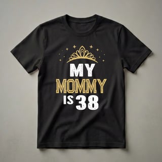 My Mommy is 38 Years Old Birthday Queen T-Shirt