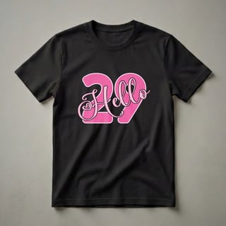 Hello 29th Birthday Queen Graphic T-Shirt for Women