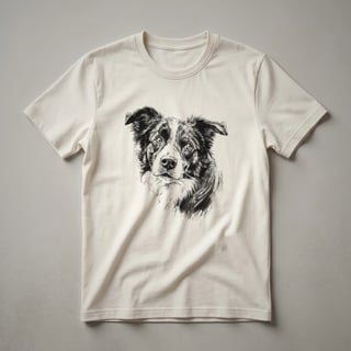 Australian Shepherd Dog Head Graphic T-Shirt for Aussie Lovers
