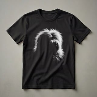 Old English Sheepdog Shaggy Face Graphic T-Shirt for Dog Lovers