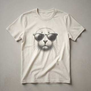 Cool Seal Wearing Sunglasses Graphic T-Shirt for Marine Life Lovers