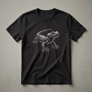 Spotted Salamander Graphic T-Shirt for Woodland Wildlife Enthusiasts