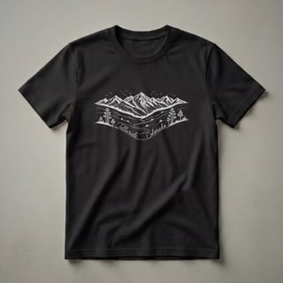 Vintage Telluride Colorado Mountain Landscape Graphic T-Shirt