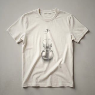 Violin Sketch Line Art Graphic T-Shirt for String Musicians