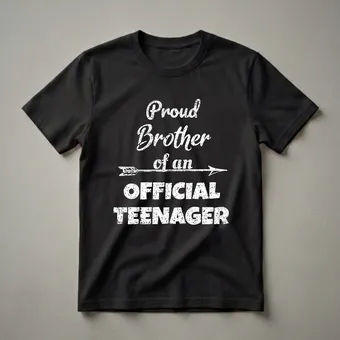 Proud Brother of an Official Teenager 13th Birthday T-Shirt