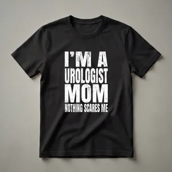 Urologist Mom Nothing Scares Me Funny Medical Humor T-Shirt