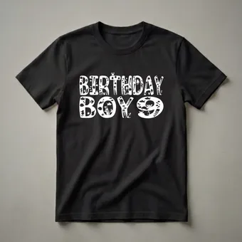 9th Birthday Boy Under the Sea Graphic T-Shirt for Boys