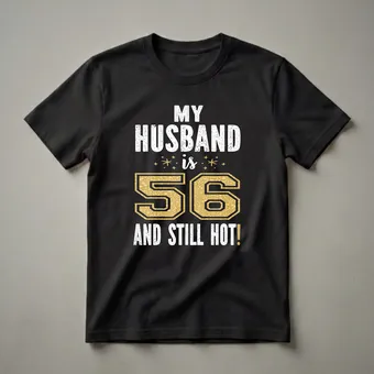 56th Birthday Husband Shirt - Still Hot 56 Year Old Gift
