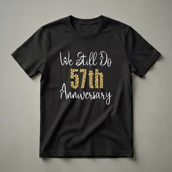 We Still Do 57th Anniversary Matching Couple T-Shirt