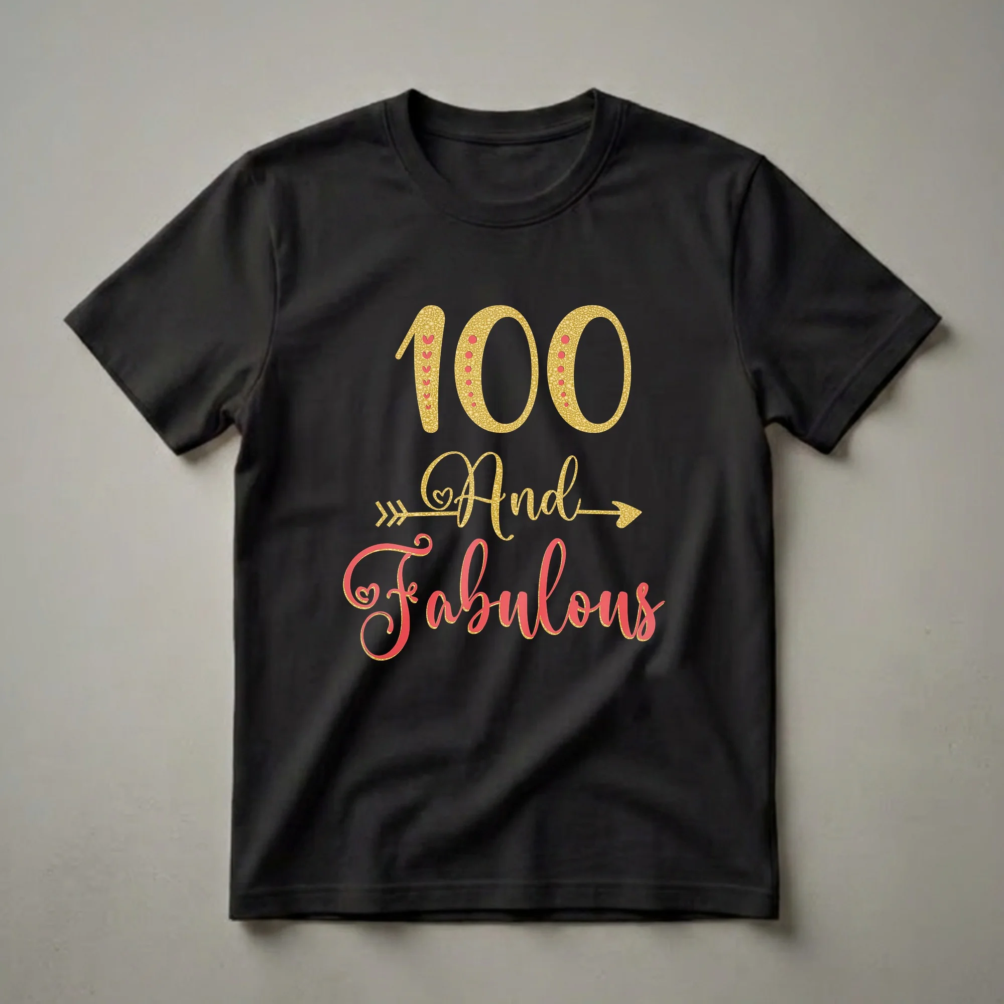 100 And Fabulous 100th Birthday T-Shirt for Grandma