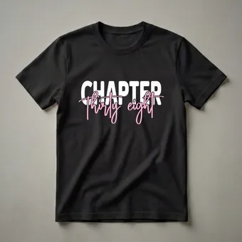 Chapter Thirty Eight 38th Birthday Graphic T-Shirt for Women
