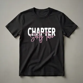 Chapter Sixty Two 62nd Birthday Queen Graphic T-Shirt for Women