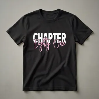 Chapter Eighty One 81st Birthday Queen Graphic T-Shirt for Women