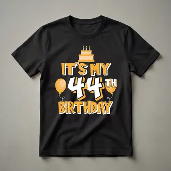 It's My 44th Birthday Graphic T-Shirt for Men and Women