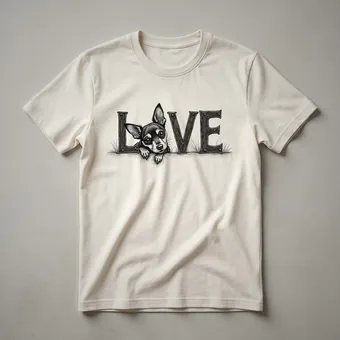 Miniature Pinscher Dog Min Pin Love Graphic T-Shirt for Dog Lovers