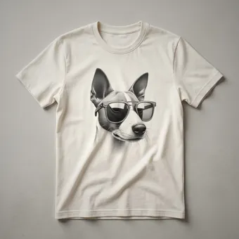 Basenji Dog Wearing Sunglasses Graphic T-Shirt for Men and Kids