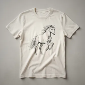 Gallop Horse Graphic T-Shirt for Horse Lovers and Equestrians