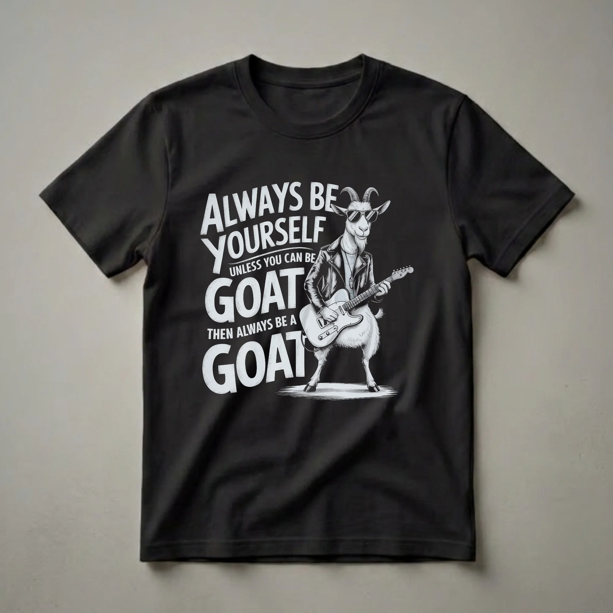 Always Be Yourself Unless You Can Be A Goat Graphic T-Shirt